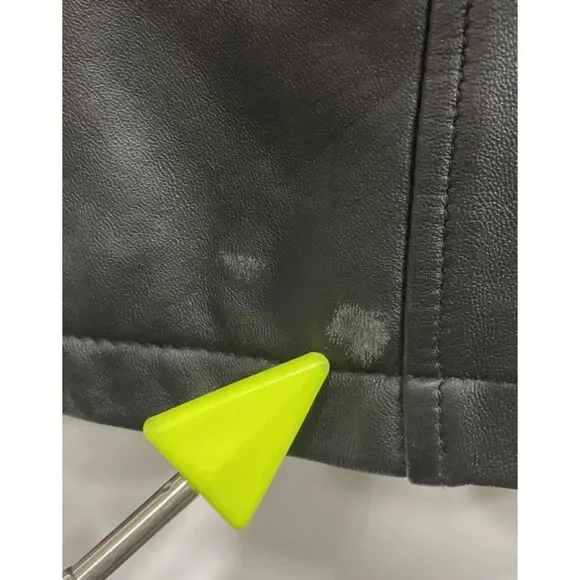 Wilsons Leather Black Leather Hooded Full-zip Coat Size L - Picture 12 of 15